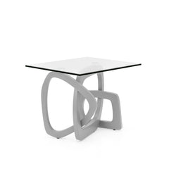 Rapscomb Glass Top End Table