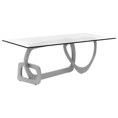 Rapscomb Glass Top Console Table