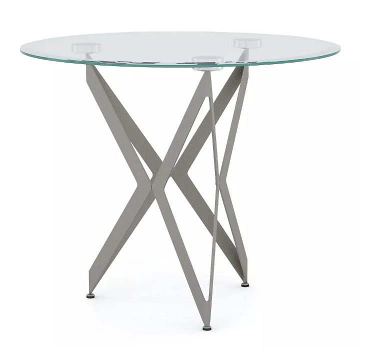 Staneri Glass Top End Table