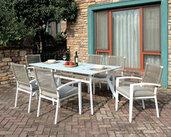 Haney Patio Arm Chairs (Set of 6)