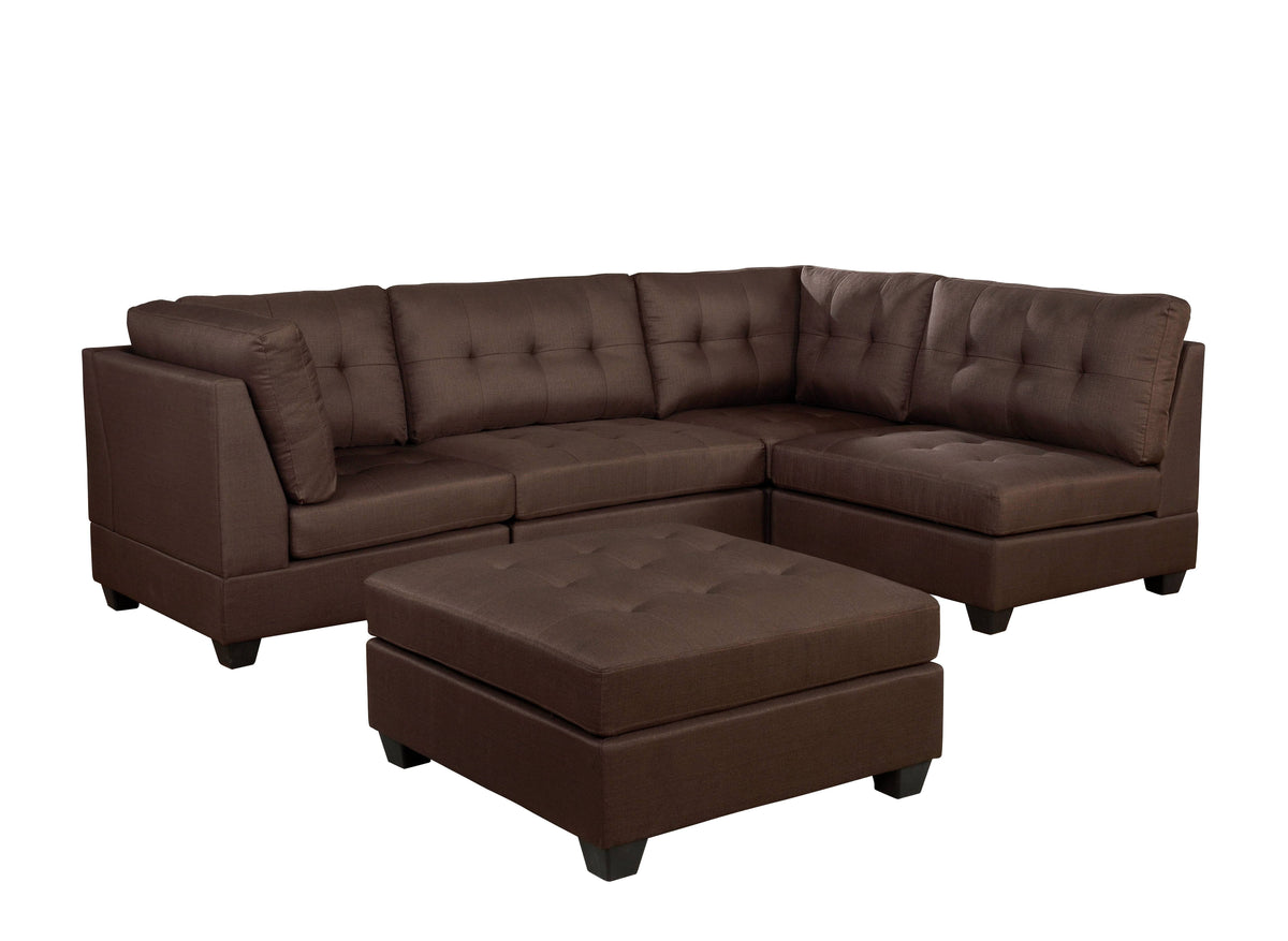 Vitman Transitional Tufted Sectional