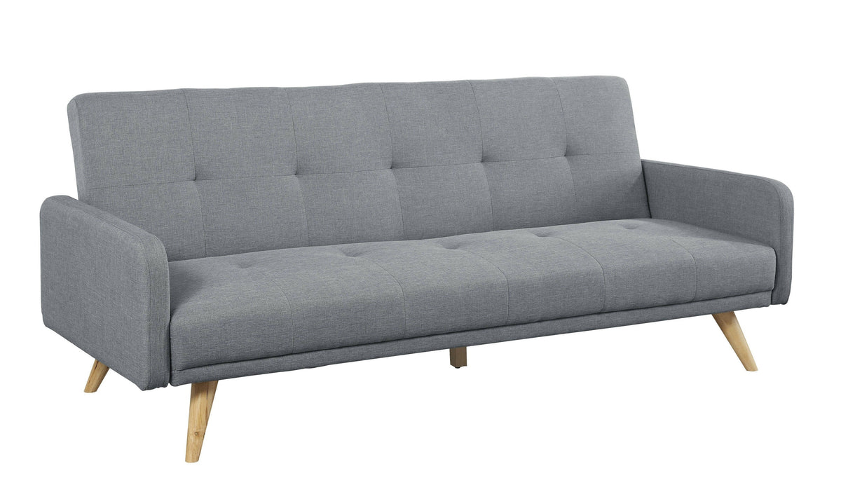 Jezica Mid-Century Modern Tufted Futon